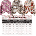 thumbnail image 3 of yoeyez 2025 Ugly Christmas Sweater for Women Funny Cute Graphic Oversized Christmas Sweatshirt For Ugly Xmas Sweater Party Multicolor XL, 3 of 4