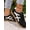 Black, variant on Dlongli Unisex Retro Sneaker for Men Women Walking Shoe | Lace Up Low Profile Trainer Sneakers Lightweight Comfortable Non Slip Shoes