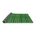 thumbnail image 2 of Ahgly Company Indoor Square Oriental Emerald Green Modern Area Rugs, 8' Square, 2 of 4