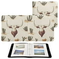 thumbnail image 7 of FORMRS 3 Ring Photo Album 4"x6" Self Adhesive Large Capacity PU Leather Cover, Cowboy Pattern, 7 of 7