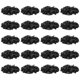 thumbnail image 1 of 1000X Plastic Rivet Bike Carenado Panel de Ajuste Clips de Sujeción 6mm para   Negro, 1 of 1