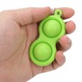 thumbnail image 1 of Fdit Hand Toy,Stress Relief Keychain Push Bubble Key Rings Hand Sensory Puzzle Toy Silicone for Students Adults Children, 1 of 8