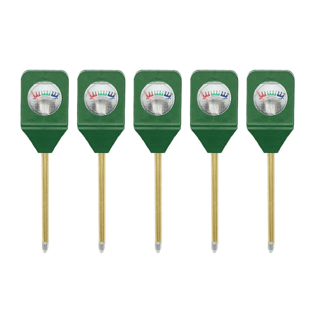 Mini medidor de humedad del suelo, sonda metálica, analizador de humedad para plantas y flores, herramienta de detección.
