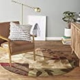 thumbnail image 3 of Home Dynamix Amelia Modern Area Rug | 52" Round | Beige/Green/Red, 3 of 3