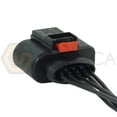 thumbnail image 2 of 1x Connector 5-way for Air Mass Meter 8K0 973 705 A, 2 of 2