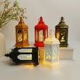 thumbnail image 4 of Wind Lantern Festival Handheld Decorative Energy-saving  Decoration Battery Powered Christmas LED Castle Wind Lamp Night Light for Home, 4 of 10