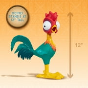 Disneys Moana 2 Squeeze and Scream Hei Hei 12 inch Tall Rooster Plush Toy Makes Sound