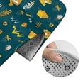 thumbnail image 5 of Honeii Camping Pattern Bathroom Anti-Skid Pad Bathroom Mat Vintage Seamless Pattern Not-Slip Toilet Rug Set, 5 of 6