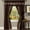 Chocolate, variant on Achim Fairfield 5 Piece Window Curtain Set - 55x63 - Grey
