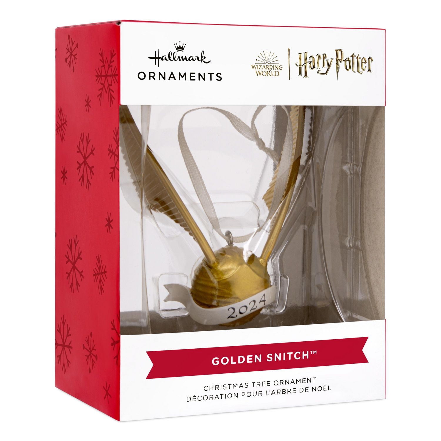 Hallmark Christmas Ornament (Harry Potter Golden Snitch 2024)