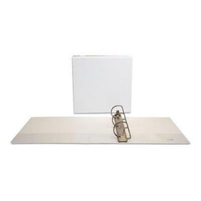 Universal Economy D-Ring Vinyl View Binder, 3