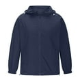 thumbnail image 5 of Delliss Men's Sun Protection Shirts Jacket Lightweight Full Zip Hoodie Long Sleeve Shirt for Fishing Hiking Running, 5 of 5
