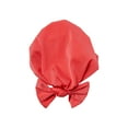 thumbnail image 3 of KISS Colors & Care Soft & Silky Pre-Tied Top Knot Bow Turban Wrap for Toddlers - Coral Pink, 3 of 8