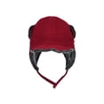 thumbnail image 2 of WITHMOONS Warm Trapper Hat Winter Earflaps with Visor Outdoor SLT1455 (Red), 2 of 5