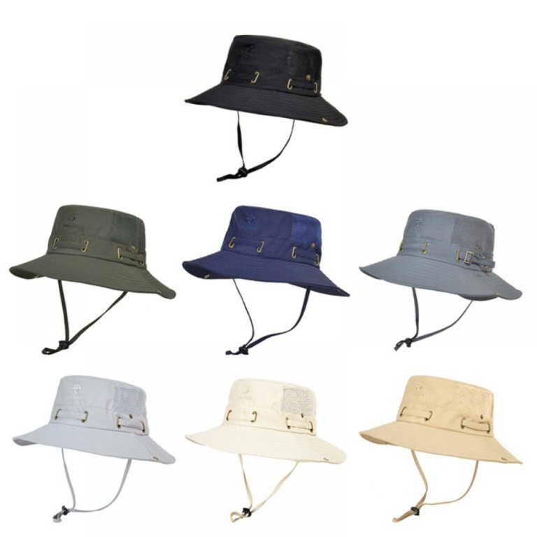 Bucket Hats for Men - Sun Hats for Men - Waterproof Fishing Hat and Summer  Hats for Women Sun Hat UPF50+ UV Protection Breathable Wide Brim Boonie Hat