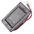 thumbnail image 2 of 9V Mount Guitar Active Pickup Battery Cover Hold Box Battery Storage Case for Electric Guitar Accessory,1 x Battery Storage Case(Without battery),Black, 2 of 8
