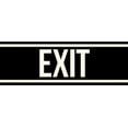 thumbnail image 2 of Grey, Jace 18x9 Gold Ornate Wood Framed with Double Matting Museum Art Print Titled - EXIT, 2 of 4