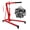 Red Engine Hoist, variant on 2 Ton Engine Hoist, Cherry Picker for Garages Workshops and Factories, Adjustable Boom Cherry Picker Engine Hoist with Steel Universal Casters