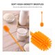 thumbnail image 4 of 1pc Bebé Bebe Limpieza Brocha Silicona Botella Limpiador Hogar de Limpio Hogar, 4 of 6