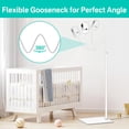 thumbnail image 4 of Universal Baby Monitor Stand for HelloBaby, Infant Optics DXR-8 Pro, Nanit Pro Baby Monitor Floor Stand - Height Adjustable Baby Camera Stand for Eufy, VTech, Owlet, VAVA and Most Baby Monitor Holder, 4 of 8