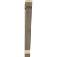 thumbnail image 2 of Ekena Millwork 3 1/2"W x 34"D x 34"H Traditional Slat Smooth Bracket, Douglas Fir, 2 of 4