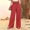 Red women high waisted palazzo pants a1, variant on Bzdzmqm Women High Waisted Wide Leg Polka Dot Palazzo Pants Flowy Casual Long Trousers for Vacation Beach Summer, Black S