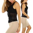 thumbnail image 3 of ToBeInStyle Women's Shaping Lace V-Neck Camisole, 3 of 7