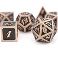 thumbnail image 2 of HEIMDALLR Juego de dados DND de Metal 7 piezas - Diseño de Dragonhide, Tamaño 16mm, Logo e HEIMDALLR HEIMDALLR, 2 of 2