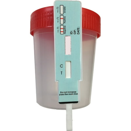 QTEST Benzodiazapines BZO Xanax Valium single drug test dip includes collection cup