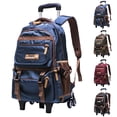 thumbnail image 2 of Sac à Dos Roulant pour Étudiant Bagage Détachable Sac à Dos à Roulettes Sac à Dos d'École, 2 of 10