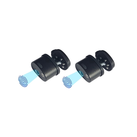 V.ONEsafe Smart Gun Lock Guard II, Fingerprint Gun Lock, Smart Trigger Lock(A Set of Two Locks)