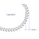 thumbnail image 2 of Pulsera de eslabones de plata 925 Horoz WP511 18cm, 2 of 3