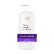 Dove Shampoo for Fine, Thin Hair Volume & Fullness with Bio-Protein Care Technology and Biotin, 28 Fl Oz