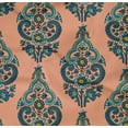 thumbnail image 4 of oneOone Cotton Poplin Twill Peach Fabric Leaves & Floral Block Diy Clothing Quilting Fabric Print Fabric By Yard 56 Inch Wide, 4 of 4