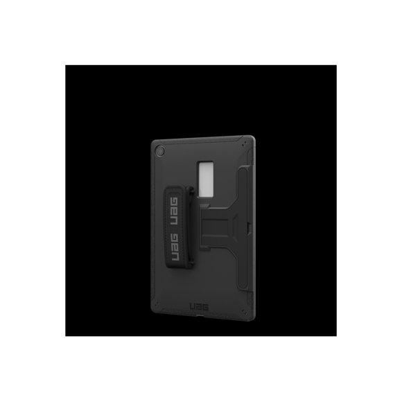 UAG Scout Series - Back cover for tablet - with kickstand & hand strap - black - for Samsung Galaxy Tab A9+