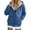Light Blue-M, variant on Comfortable Fleece Lined Womens Hooded Sweatshirt Winter Essential zippers Front jackets Elastic Cuffs