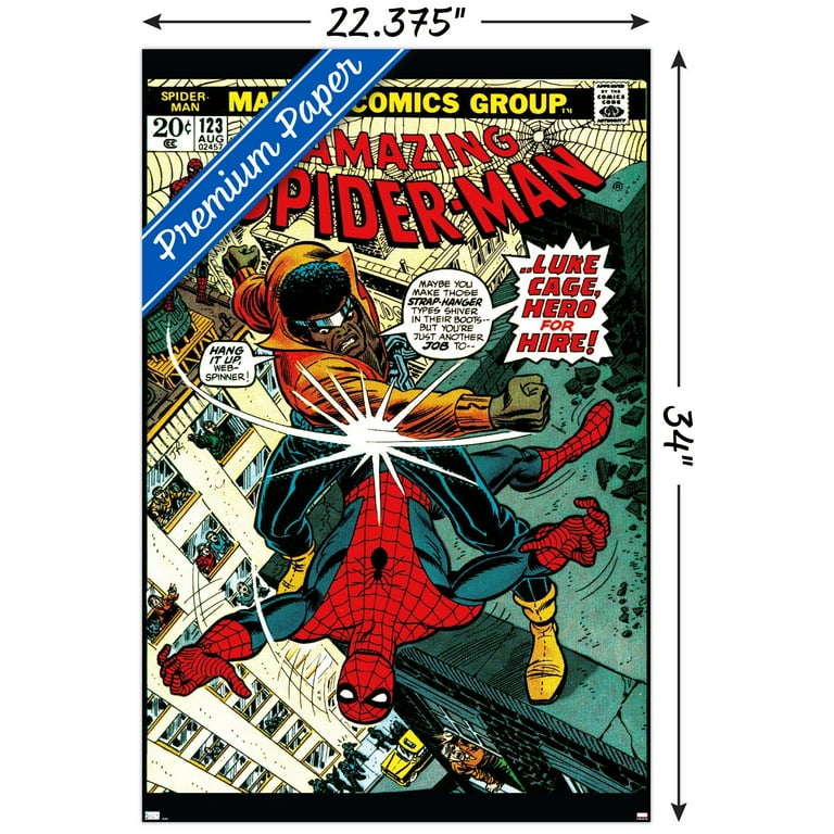 Marvel Comics Amazing Spider-Man #123 Wall Poster, x 34