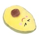 thumbnail image 3 of Juguete masticable para mascotas con forma de aguacate, perro de peluche jugando juguetes para la dentición con sonido para perros pequeños, 3 of 8