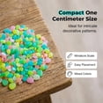 thumbnail image 2 of Colorful Glow-in-the-Dark Garden Stones, 2026 New Solar Powered Glowing Pebbles for Garden Outdoor, Beautiful Luminous Stepping Stones Glow Rocks, Turn Your Space Magical at Night (200, Yellow), 2 of 6