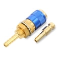 thumbnail image 2 of Riwesomey Adaptador de cobre de soldadura TIG de conector rápido refrigerado por aire con ajuste azul Type3 NO3 Riwesomey TO008389-01, 2 of 6