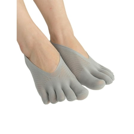 

Luckinbaby Women Summer Five-finger Socks Heel Dispensing Low Cut Ankle