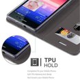 thumbnail image 4 of Cadorabo Étui pour Huawei P7 Couverture Livre Portefeuille Protection d'Écran Cuir PU à Rabat Étui Magnétique, 4 of 6