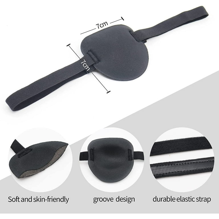 1 Pcs Protective Eye Patch, Soft Adjustable Amblyopia Cover 1 Pcs Protective Eye Patch, Soft Adjustable Amblyopia Cover