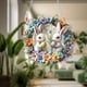 thumbnail image 4 of Decoraciones de Pascua, Adornos de Pascua, Regalos de Pascua Corona de Pascua Colgante de acrílico de Pascua Colgante de acrílico, 4 of 8