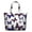 Butterfly, variant on Cute and Adorable Puppy Pattern Travel Bag, Dog Print Weekender Duffel with Paw and Bone Design, Lightweight and Stylish Tote