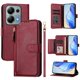 thumbnail image 3 of Funda para Xiaomi POCO M6 Pro 4G Cartera de Mano con Cremallera y Correa Cruzada Desmontable, 3 of 5