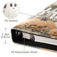 thumbnail image 3 of FORMRS 3 Ring Photo Album 4"x6" Self Adhesive Large Capacity PU Leather Cover, Halloween Pumpkin Field, 3 of 8