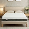 thumbnail image 2 of HOMCOM Full Mattress, 10 Inch Memory Foam Mattress in a Box, Medium Firm, 2 of 10