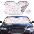 thumbnail image 2 of Balery Breast Cancer Awareness (4) Print Car Windshield Sun Shade,Windshield Sunshade for Car Pickup Truck SUV Accessories-Small, 2 of 7