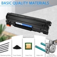 thumbnail image 4 of NineLeaf Compatible Toner Cartridge Replacement for HP85A CE285A works in Laserjet Pro P1102W P1109W M1212NF M1217NFW P1102 M1212 Printer (Black,6 Pack), 4 of 8